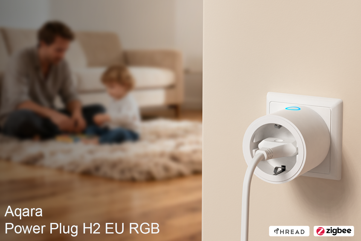 Aqara Power Plug H2 EU RGB – Zigbee